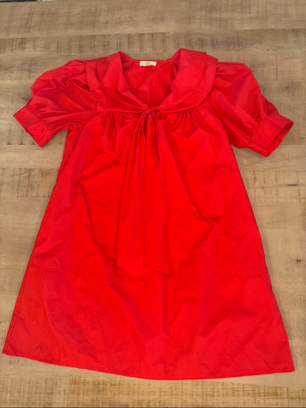 Boutique Red Flirty Seaside Dress by Entro Size Small Worn Once Feminine Preppy - Picture 5 of 8